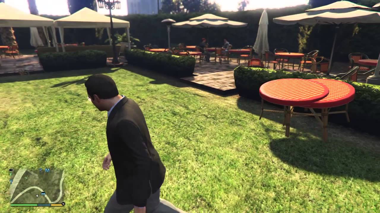 GTA 5 table and chairs glitch YouTube