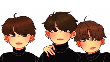 maknae line!! [bts speedpaint]