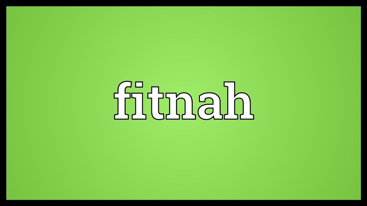 Image result for FITNAH