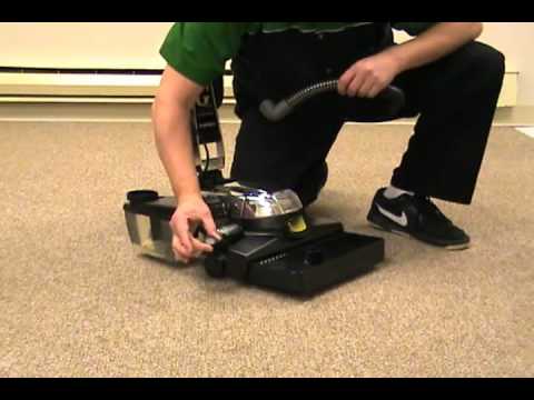 how to use the kirby carpet shampoo system - youtube