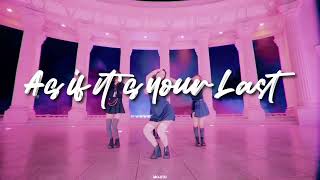 blackpink - 마지막처럼 as if it’s your last ( 𝘀𝗽𝗲𝗱 𝘂𝗽 + 𝗿𝗲𝘃𝗲𝗿𝗯 ) Resimi