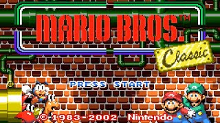 Mario Bros Classic - Complete Walkthrough @Typhlosion4President