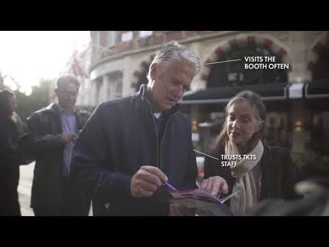 Vídeo: Entrades de teatre barates de TKTS a Leicester Square