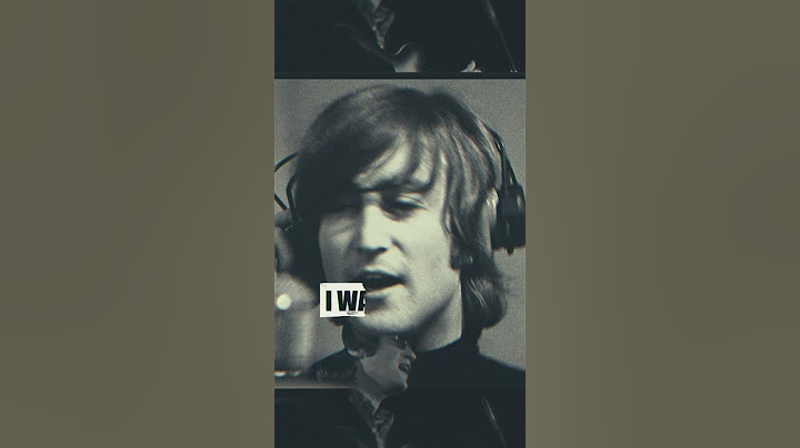 John Lennon Talks About The Making Of Rain