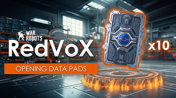 War Robots | Opening 10 Blue Data Pads | RedVoX WR