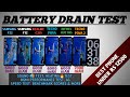 Tecno pova 2 battery draibn test vs samsung f22 battery drain vs infinix hot 10s battery drain