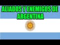 Aliados y enemigos de Argentina