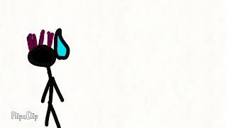 Impact frame test (flipaclip animation)