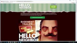 Игра Hello Neigbor альфа скачать с сайта а не через торрент Игра Hello Neigbor альфа скачать с сайта а не через торрент