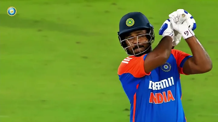Sanju Samson 5 Sixes In A Over vs Bangladesh 💯😱 #t20cricket #cricket 