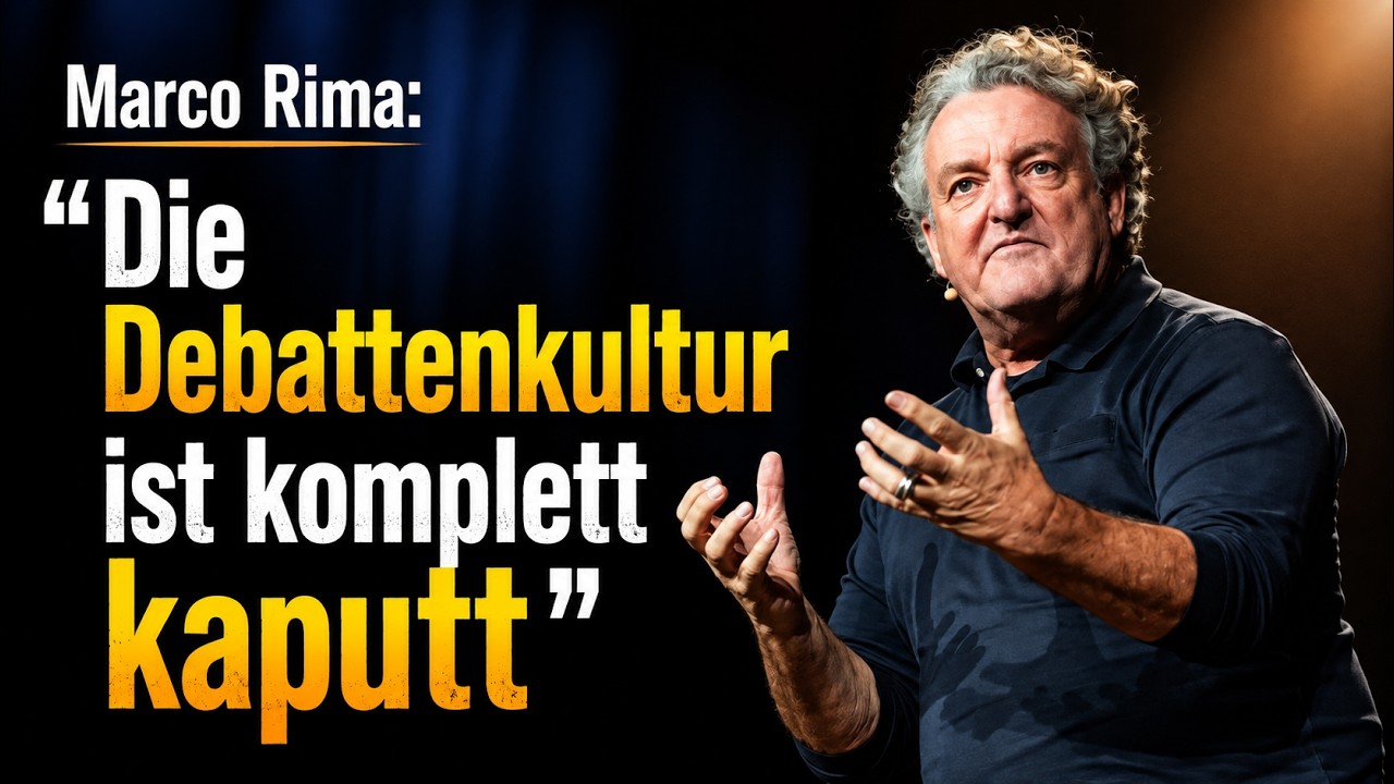 Marco Rima: "The culture of debate is completely broken"