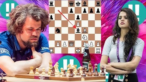 Perturbing chess game | Magnus Carlsen vs Tania Sachdev 2