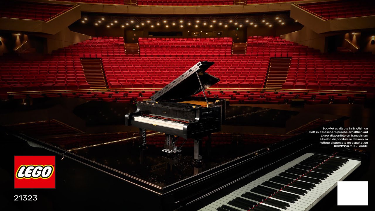 LEGO Instructions - Ideas - 21323 - Grand Piano - YouTube