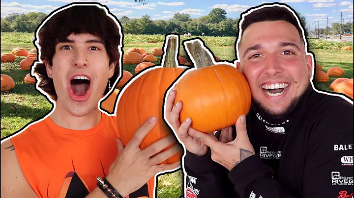 Jake and Corey Go to The Pumpkin Patch