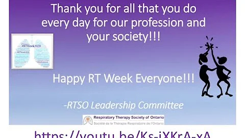 Leadership Committee  ( RTSO)  - RT Week 2020