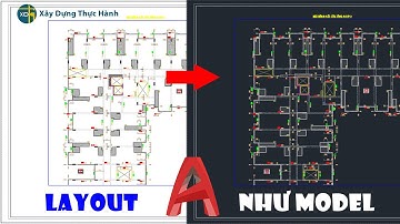 Cài đặt chuyển Background Layout Cad thành màu đen để dễ xem bản vẽ | AutoCAD | XDTH #53