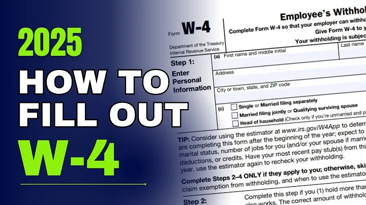 How to FILL OUT Your W-4 Form Like a PRO in 2025? | Money Instructor
