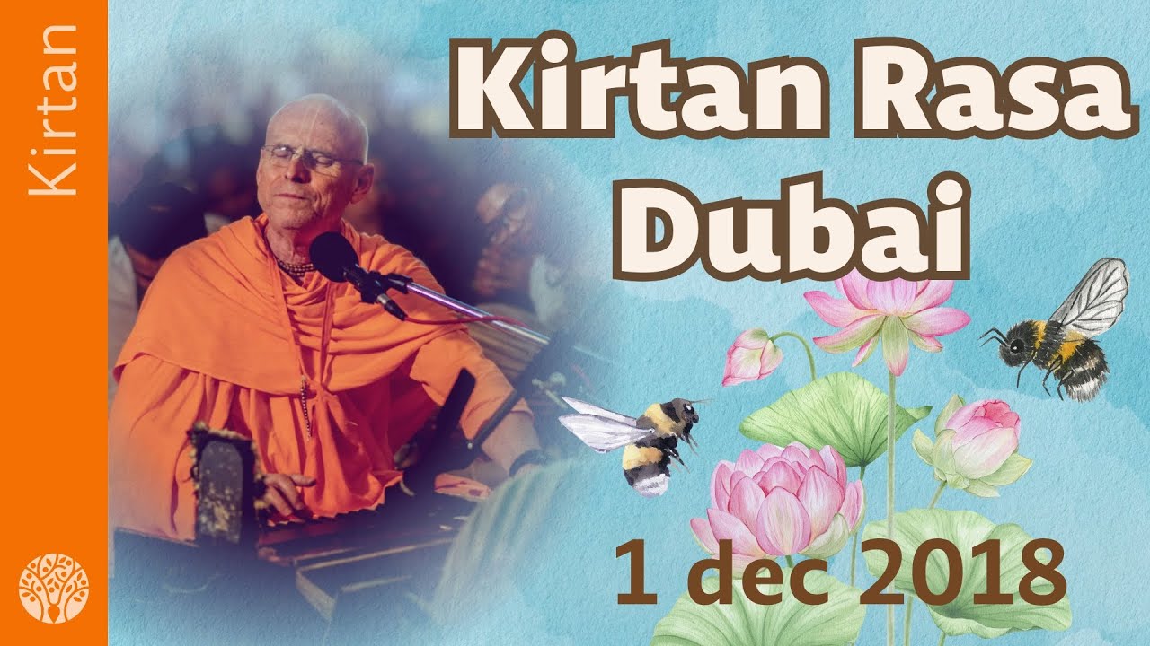 Kirtan at Kirtan Rasa - Dubai UAE, 1 dec 2018