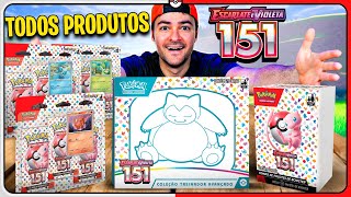 Abri 151 Boosters da Coleção Especial 151! Será que deu BOM?! - Cartas  Pokémon TIUSAM 