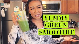 Favorite Tasty Green Smoothie Recipe | Glowing Skin & Healthy Weight Loss