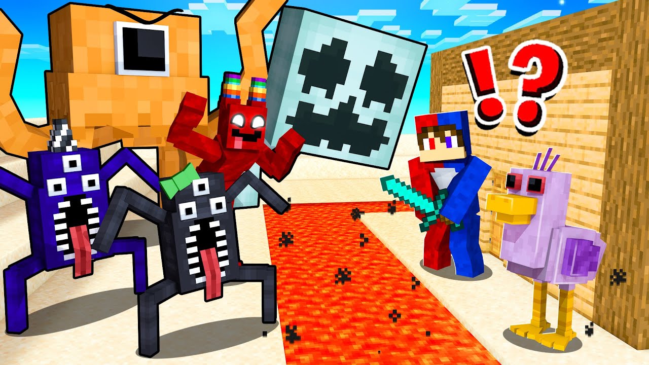 ¡GARTEN OF BANBAN 3 VS CASA SEGURA!