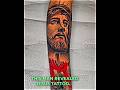 End To See Jesus Tattoo Reveal ✝️ #shorts