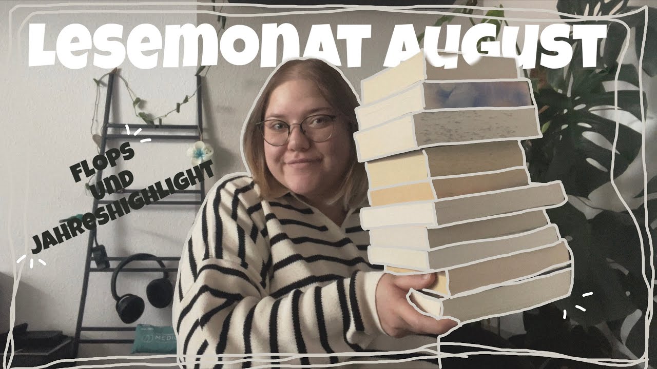 Alle Bücher, die ich im Monat August gelesen habe 📚✨ |_allesalina_