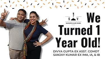 Shaurya Aur Vivek turned 1 Year Old! | Journey so far | Kargil Divas | Sanjay K.| Divya Gupta | SAV