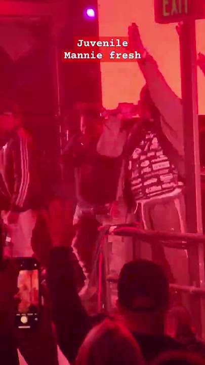 Juvenile Back That thang up live sxsw austin 🎤🎧☝️ Mannie fresh cash money