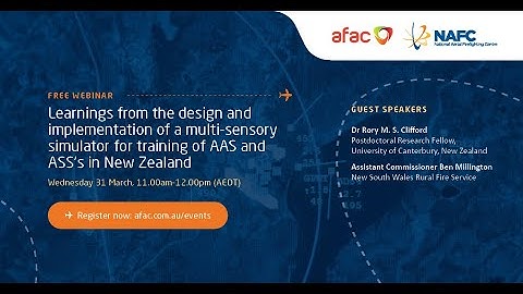 Aviation Simulation webinar | Learning from the design & implementation of a multi-sensory simulator