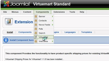 Virtuemart Standard Shipping Install
