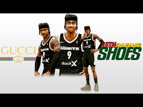 Shu Samir Gucci x Adidas CUSTOM Shoe Collab! NBA Scouts Turn Shu Into A  BEAST! NBA 2K22 MyCAREER #20 