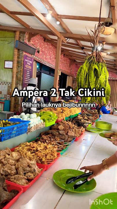 Makan siang paling bener di Ampera 2 Tak Cikini