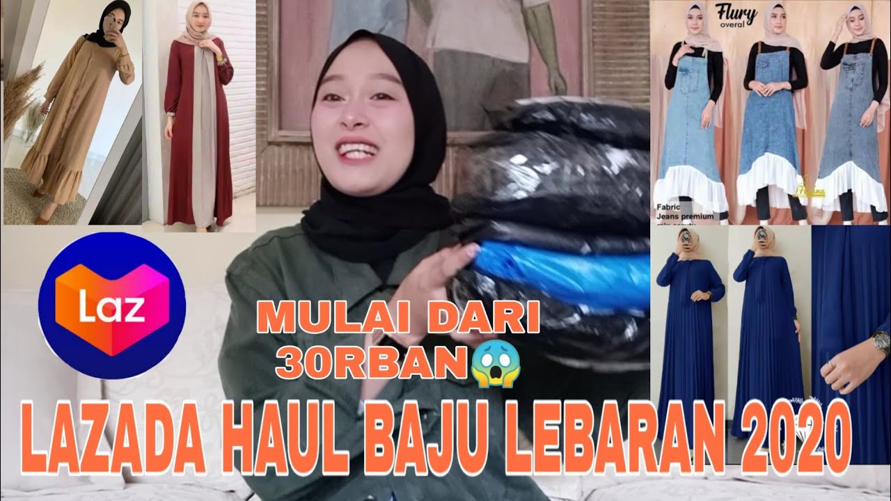  BAJU  LEBARAN 2021 LAZADA  HAUL  Anisa Danisa YouTube