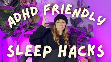 The ADHD Sleep Hacks You Need! 🌙😴 (improve your sleep tonight!)