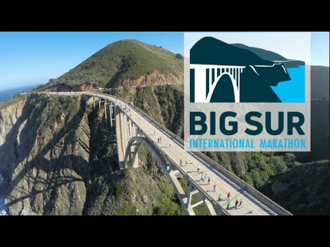 Big Sur International Marathon poster