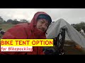 Pacgear tarp pwedeng bike tent  option for bikepackers