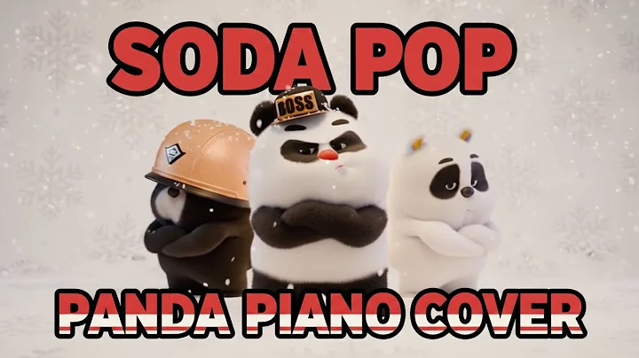 Panda Piano x "Soda Pop" Huntrix Cover (Christmas Ver) (KPop Demon Hunters Scene)
