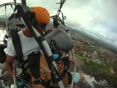 Voo Duplo Paramotor Dona Ercilia Gouveia