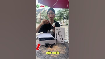 Tông đơ cắt tóc Kemei Km 809A Tông đơ sắc bén, chạy êm dễ dàng sử dụng với chi phí phù hợp. #gntek