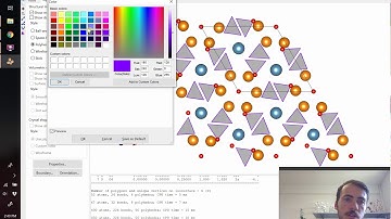 Tutorial of VESTA software for drawing apatite crystal structure