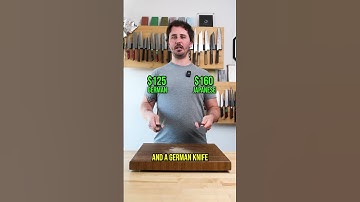 JAPANESE VS GERMAN KNIVES #shorts