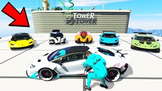 GTA 5: FRANKLIN Steals Rare Billionaire's LAMBORGHINI SUPERCARS (GTA V #3)