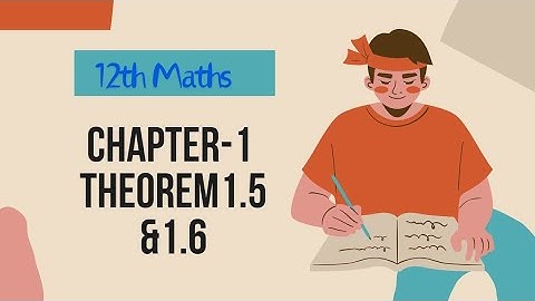 12th Maths Theorem1.5 & 1.6 APPLICATION OF MATRICES AND DETERMINANTS : TN