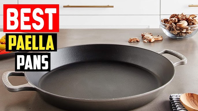 Lodge 15 Carbon Steel Paella Pan - Made In USA