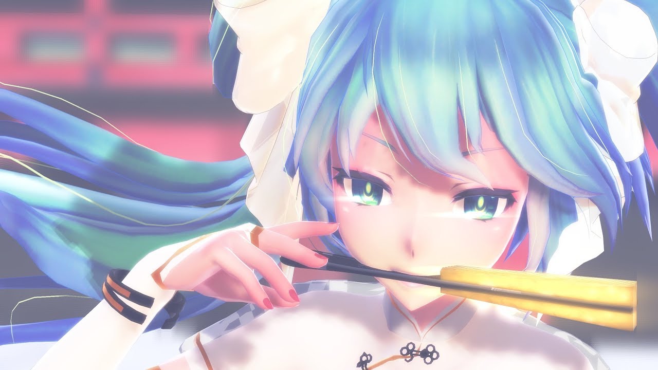 【MMD】『響喜乱舞/Kyoukiranbu』by チャイナドレス初音ミク【1440p】