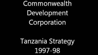 CDC 1997 98 Tanzania Strategy extract  :   Agricultural Strategy Mix and Match