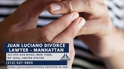 How to Ask for a Divorce? by Juan Luciano
