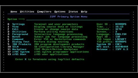 IBM MVS 3.8 - Getting data in and out of the mainframe - M4