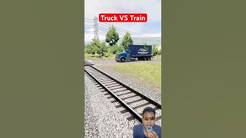 Truck Hit by Train Caught on Camera — No One Could Stop It! 😱🚚🚂